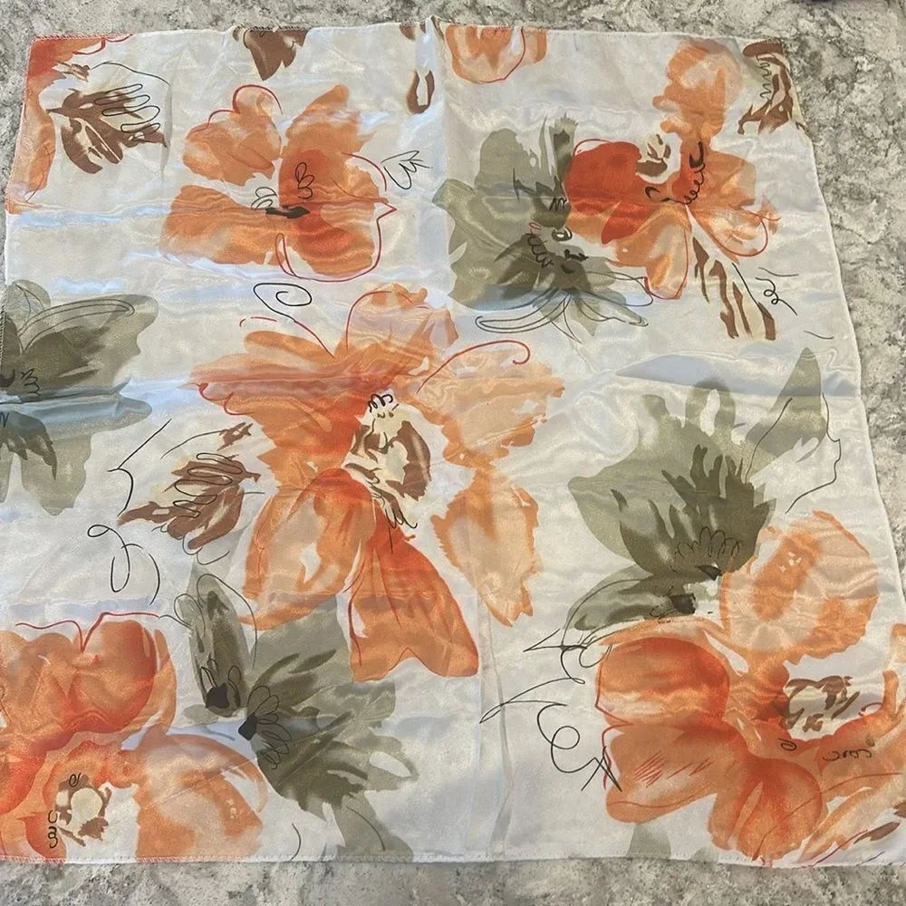 ✨ Bundle of 3 Silky Scarf Handkerchief Bandannas - 19” x 19”